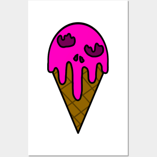 Ice Cream Monster Posters and Art